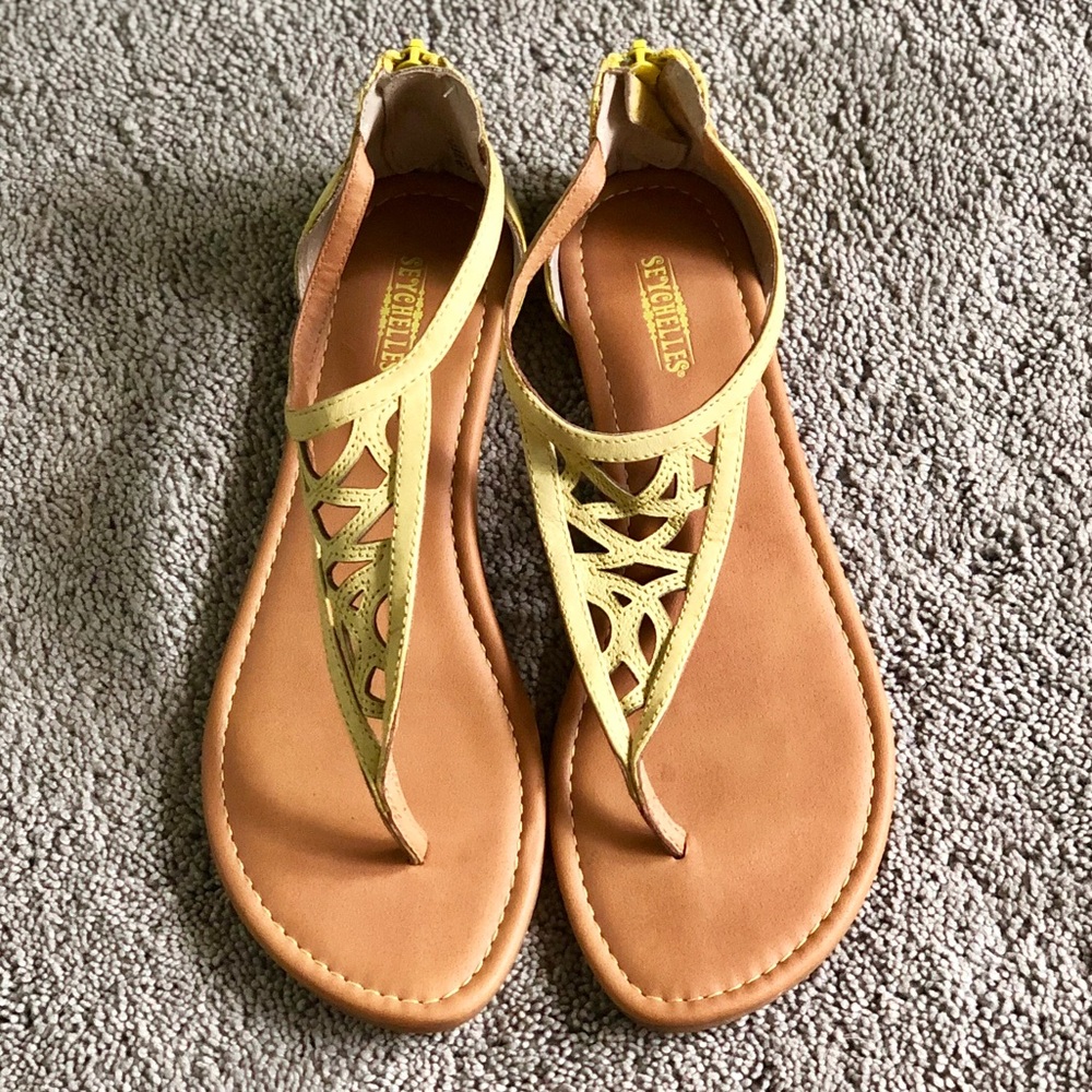 Seychelles Leather Flat Sandal